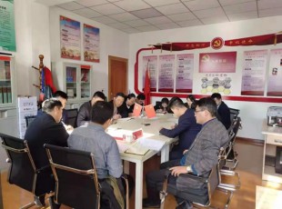 臨夏州凱潤農(nóng)牧投資發(fā)展集團(tuán)有限公司開展“不忘初心、牢記使命” 主題教育調(diào)研成果交流會